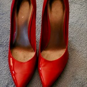 Nine West Red Pumps